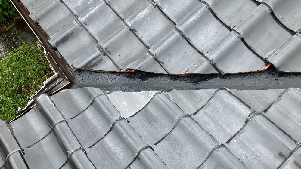 谷板金入れ替え後