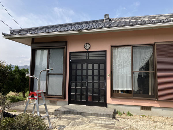 ハート工夢店の外壁塗装